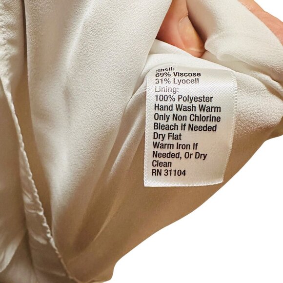 Madison Striped Sundress Womens XL Colorful Midi Spaghetti Strap Lined Side Slit - Picture 13 of 13